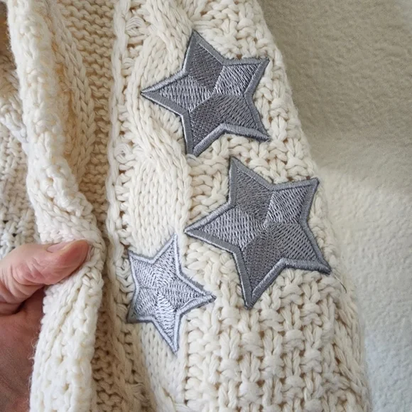 Taylor Swift Original Folklore Album Patch Cardigan Sweater M/L - Picture 6 of 9